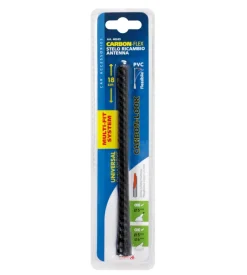 Antenna stelo ricambio antenna carbon-flex - 18 cm - ø 5-6 mm  40245