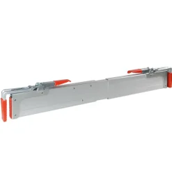 Barra ferma carico con pinze orizzontale alluminio, 2400-2700 mm - lampa