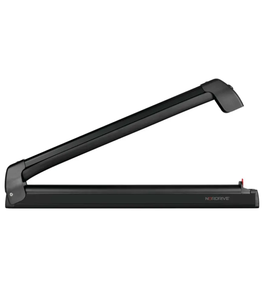Barre portasci in alluminio nordrive "pro sliders ps-60" nero - n40001