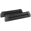 Barre portasci in alluminio nordrive "nordic-king nk-40" nero - n40012