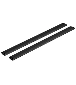 Barre portatutto "evos silenzio black" in alluminio l 128 cm - n15081