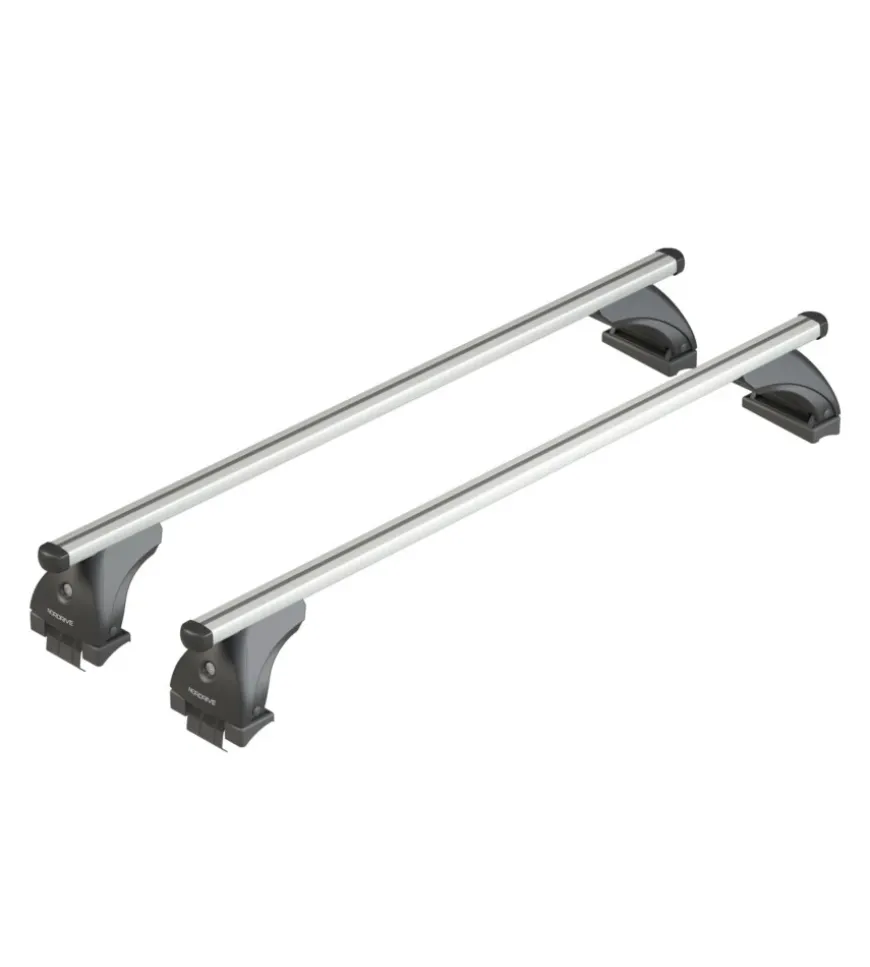 Barre portatutto per auto kit completo nordrive - 038 - helio l nk038ehl