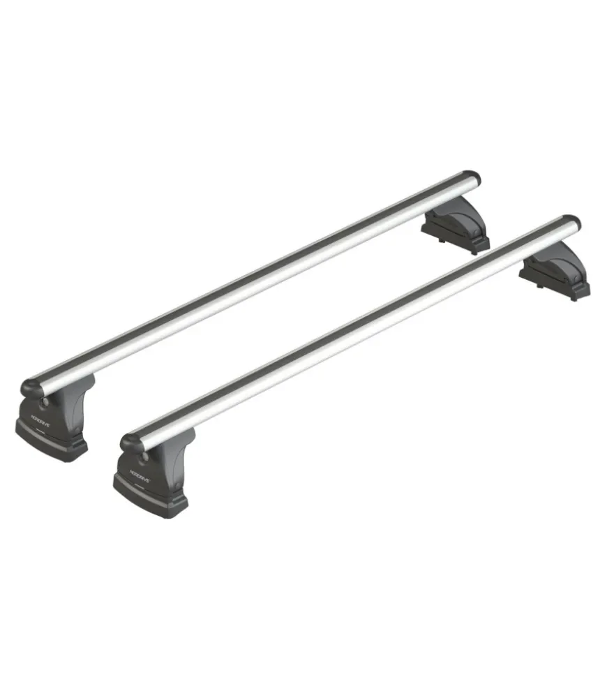 Barre portatutto per auto kit completo nordrive - evos lp - 188 - alumia m nk188lam