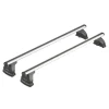 Barre portatutto per auto kit completo nordrive - evos lp - 111 - alumia s  nk111las