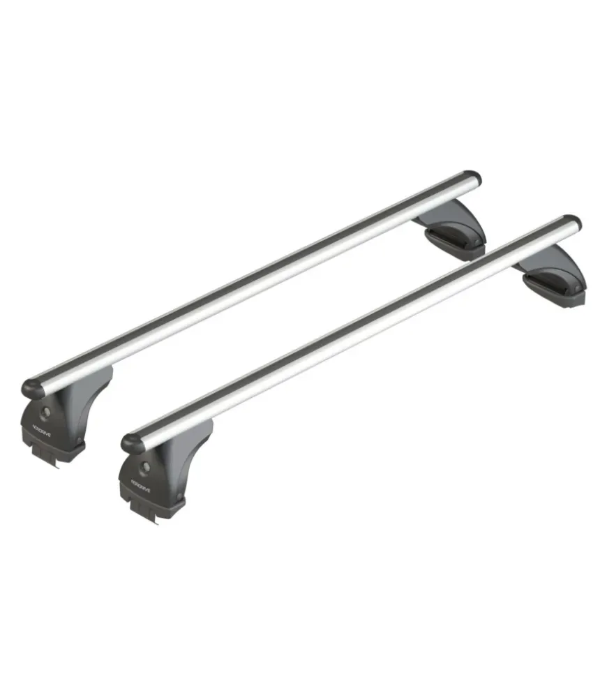 Barre portatutto per auto kit completo nordrive - 143 - alumia m nk143eam