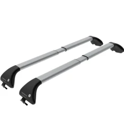 Barre portatutto per auto kit completo nordrive - 413 - snap alu l  nk413sal