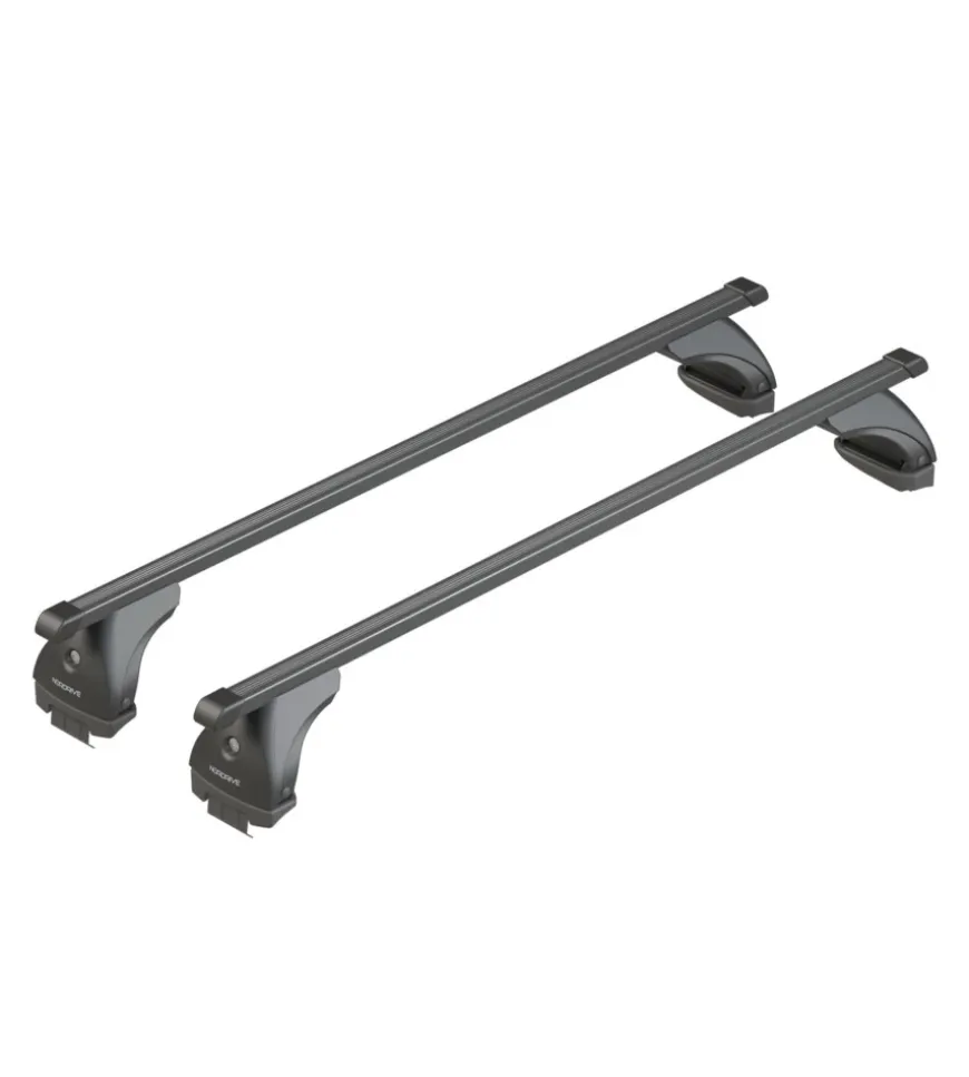 Barre portatutto per auto kit completo nordrive - 118 - quadra m nk118eqm