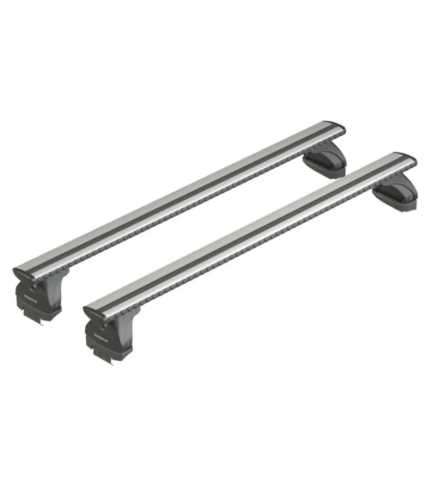 Barre portatutto per auto kit completo nordrive - evos lp - 184 - silenzio m nk184lsm