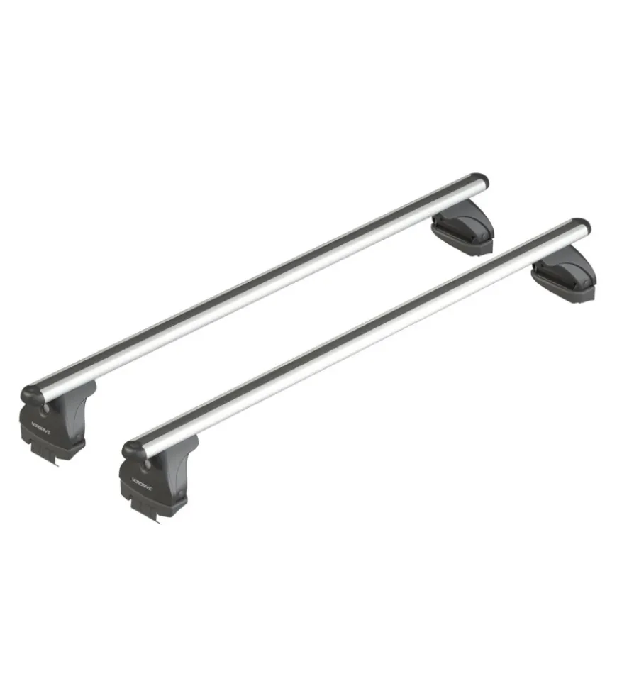 Barre portatutto per auto kit completo nordrive - evos lp - 208 - alumia m nk208lam