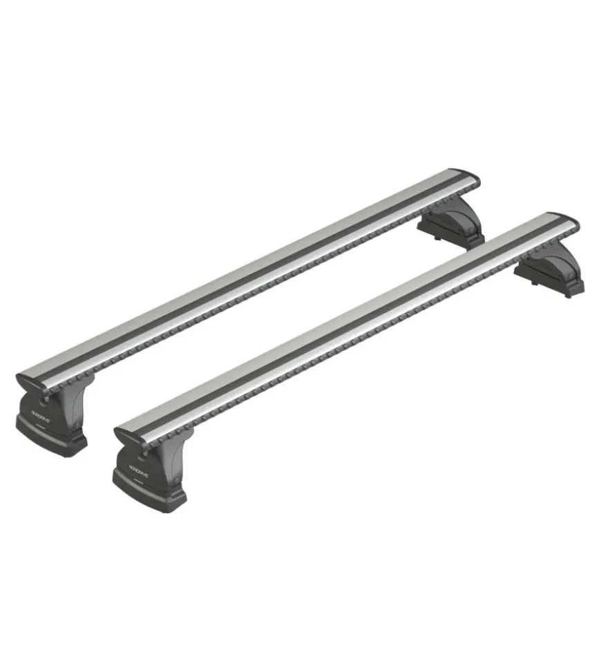 Barre portatutto per auto kit completo nordrive - evos lp - 175 - silenzio s nk175lss