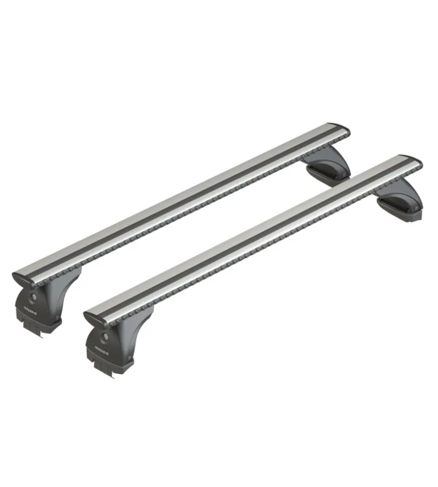 Barre portatutto per auto kit completo nordrive - evos - 142 - silenzio m nk142esm