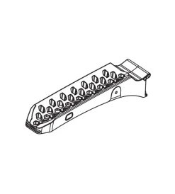 Base portaruota di ricambio per portabici foldclick  yck689