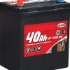 Batteria auto 40ah per vetture giapponesi-coreane polo sinistro  j37
