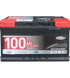Batteria auto 100ah polo positivo:destro cassetta l4