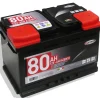 Batteria auto 80ah 12v640a polo positivo destro cassetta l3