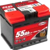 Batteria auto 55ah 12v 480a polo positivo destro cassetta l1