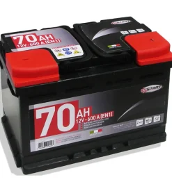 Batteria auto 70ah 12v 600a  polo positivo destro cassetta l3b