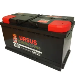 Batteria avviamento auto ursus max, 100 ah dx
