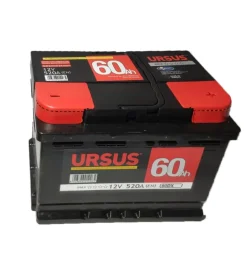 Batteria avviamento auto ursus max, 60 ah dx