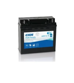 Batteria exide agm 12v 18ah dx - l75 x h165 x p180