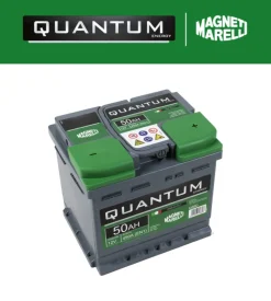 Batteria per auto "quantum" magneti marelli 50ah, 450a