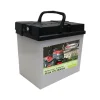 Batteria per trattorino 32ah 12v 320cca polo positivo destro