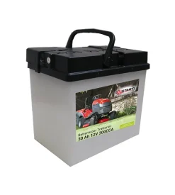 Batteria per trattorino 32ah 12v 320cca polo positivo destro