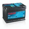 Batteria tudor tl604 start-stop 12v efb 60ah dx spunto 520 - 230x173x222 cm.