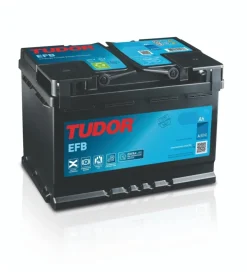 Batteria tudor tl600 start-stop 12v efb 60ah dx spunto 640 - l242 x h190 x p175.