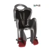 Bellelli seggiolino bici posteriore mr fox argento con b-fix