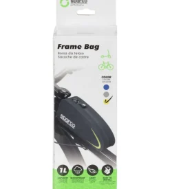 Borsa da telaio per bici sparco in nylon , 21,5x5,5x8,5 cm