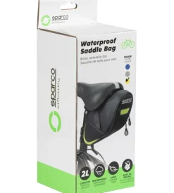 Borsa per bicicletta impermeabile sparco, 24x8,5x10 cm