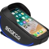 Borsa porta cellulare per bici sparco in microfibra, 19x11x5,5 cm