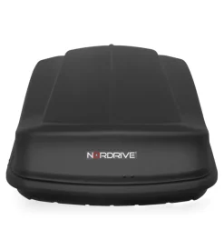 Box tetto per auto 530 litri in abs nero goffrato - n60019