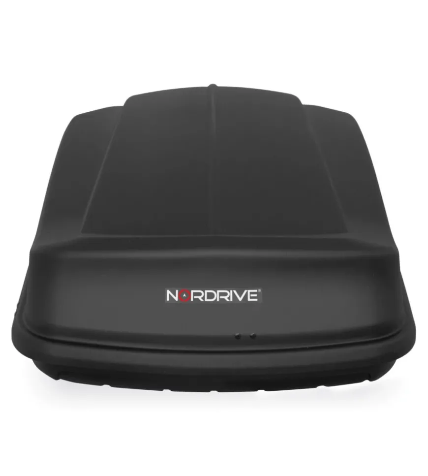 Box tetto per auto 530 litri in abs nero goffrato - n60019
