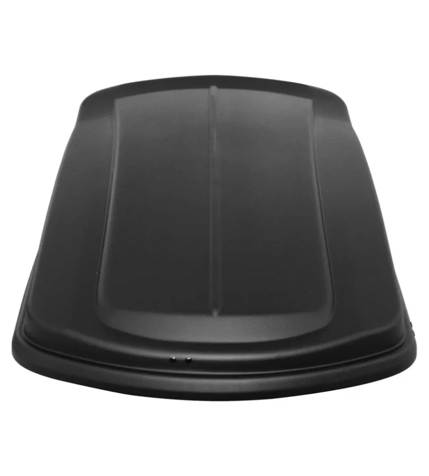 Box tetto per auto 530 litri in abs nero goffrato - n60019