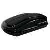 Box tetto per auto 330 litri  in abs nero lucido - n60002