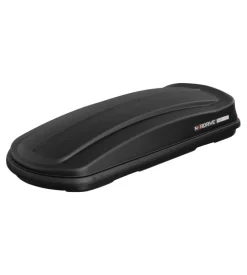Box tetto per auto 430 litri in abs nero goffrato - n60016