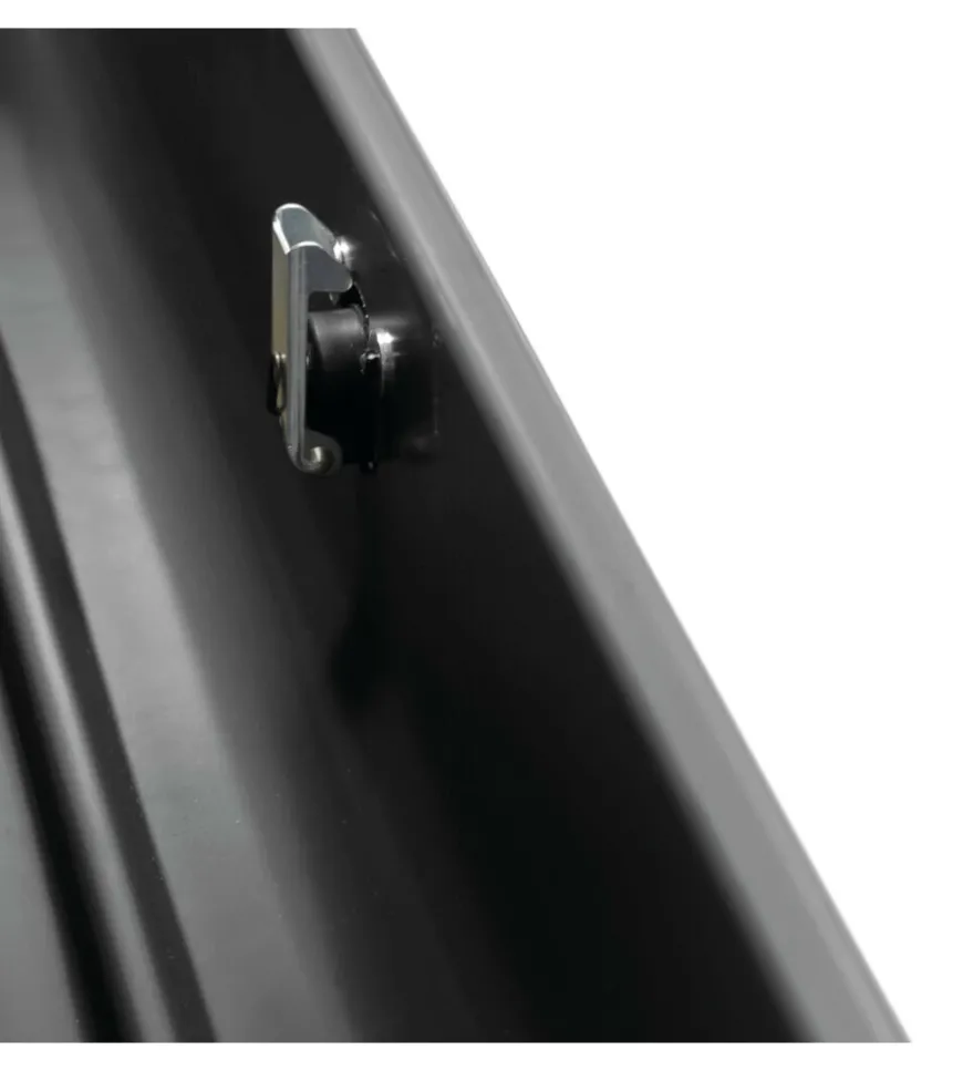 Box tetto per auto nordrive 333 litri in abs nero goffrato - n60033