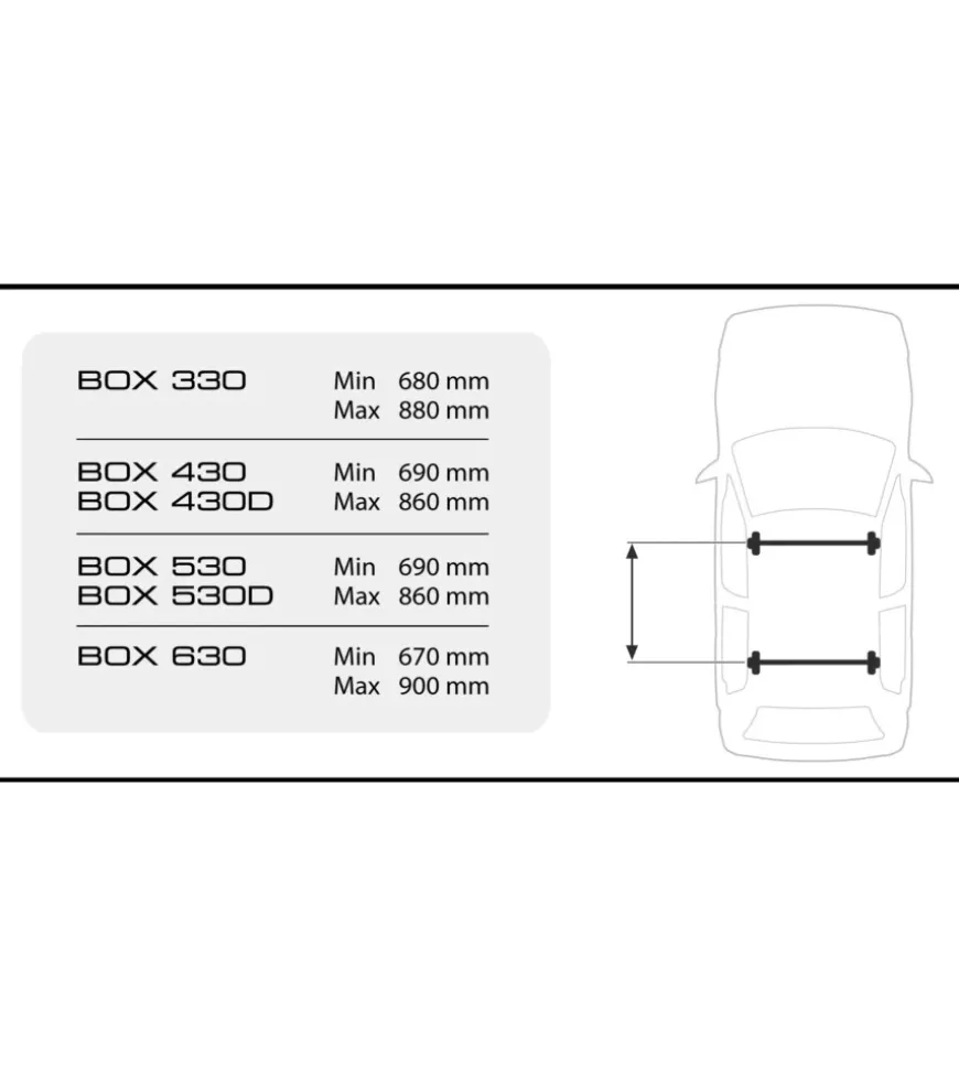 Box tetto per auto nordrive 530 litri in abs argento lucido - n60021