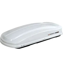 Box tetto per auto nordrive 530 litri  in abs bianco lucido - n60023