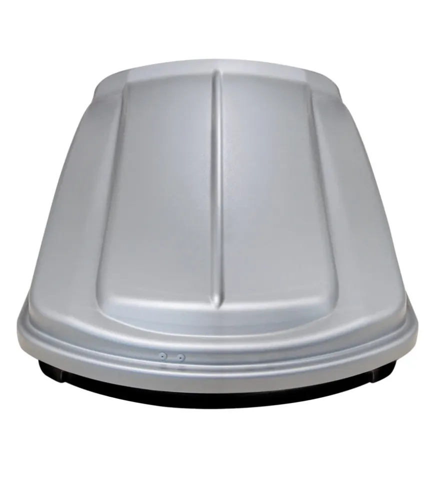 Box tetto per auto nordrive 330 litri in abs grigio goffrato - n60000