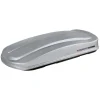 Box tetto per auto nordrive 430 litri in abs grigio goffrato - n60010