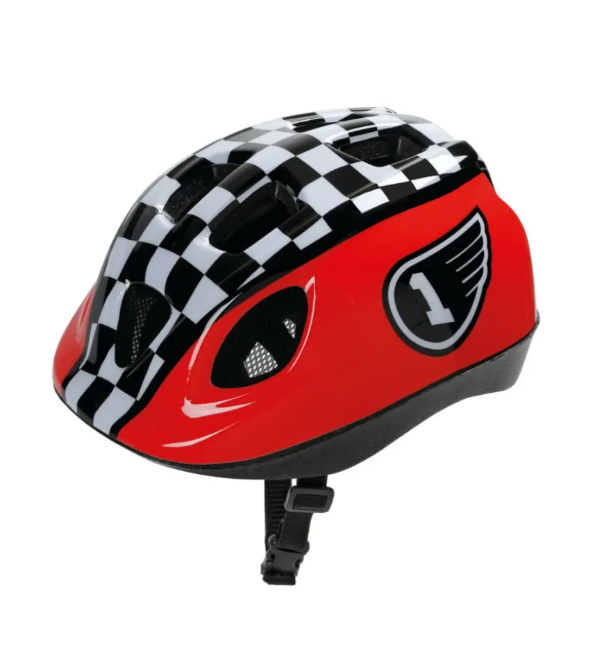 Casco bici per bambini lampa "kid" colori assortiti tg s - 94065