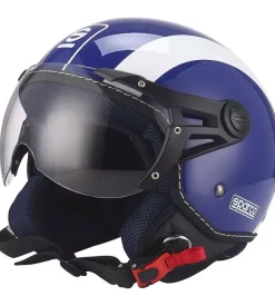 Casco moto sparco "sp501" blu, tg xl