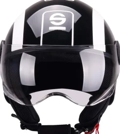 Casco moto sparco sp601 nero/bianco tg.s