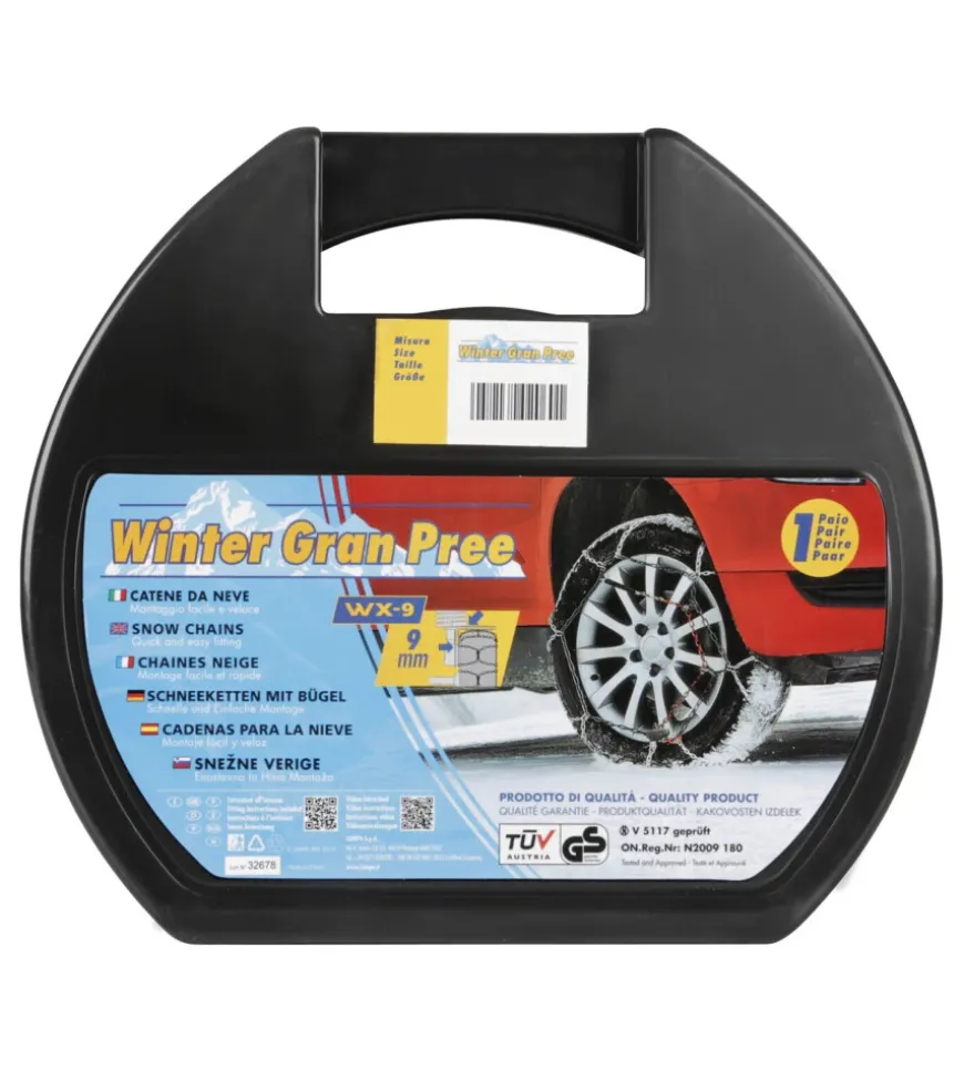 Catene da neve autovetture wx-9 - winter gran pree 3 winter gran pree gp02052