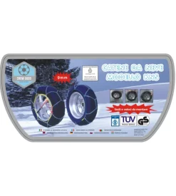 Catene da neve da 9 mm per auto - codice kns30.