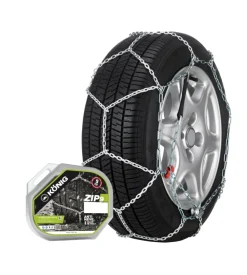 Catene da neve made in italy per auto "zip 9" codice misura 097 - konig.