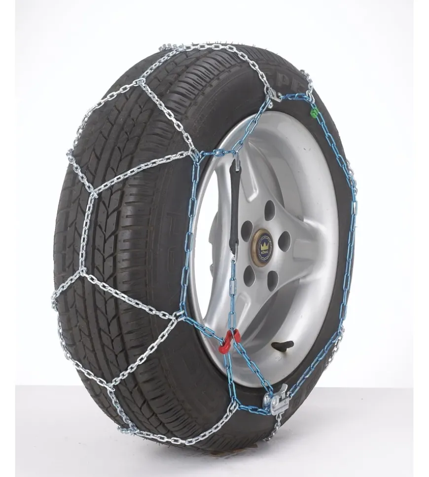 Catene da neve made in italy per auto "zip 9" codice misura 060 - konig.